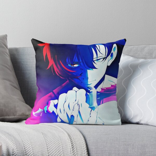 solo leveling anime characters Throw Pillow RB0310 product Offical solo leveling Merch
